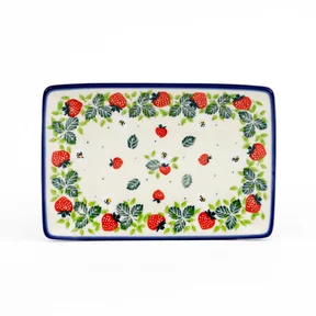 Tacka ceramiczna C27 18/12 cm<br> 2709X Truskawki